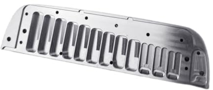 Metallkamm Mundharmonika Ersatzteile C Aluminium Mundorgan Easy Play Zubehör Kamm Mundharmonika