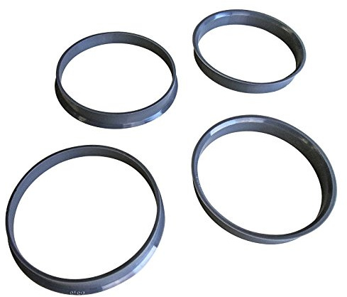 4x Zentrierringe Durchmesser: Aussen 64 mm + Innen 60,1 mm