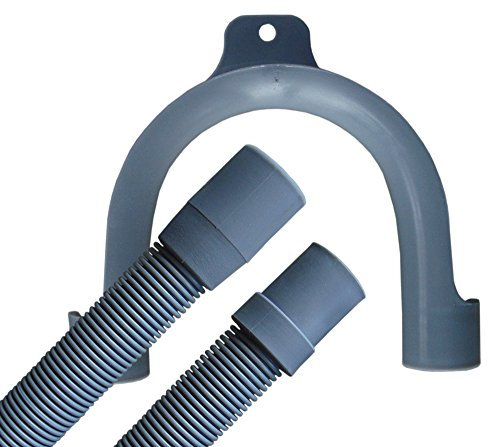 Spiralablaufschlauch, Ablaufschlauch 19mm x 22m mit Bügel für die Waschmaschine oder Spülmaschine