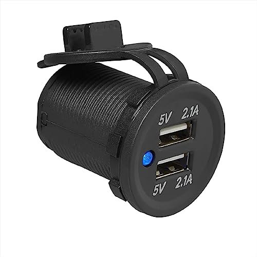 ProPlus USB Doppel-Einbausteckdose 2x2100mA 12V/24V