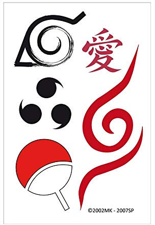 ABYstyle - Naruto Shippuden - Tattoos - 15x10 cm