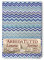 tex family Tagesdecke Gran Foulard Tagesdecke Sofaüberwurf Stoff Messori Blau - Einzelbett