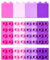 Strictly Briks - mattoncini grandi - set di costruzioni per bambini - 100% compatibile con giochi ad incastro grandi - rosa, magenta, lavanda, viola - 84 pezzi