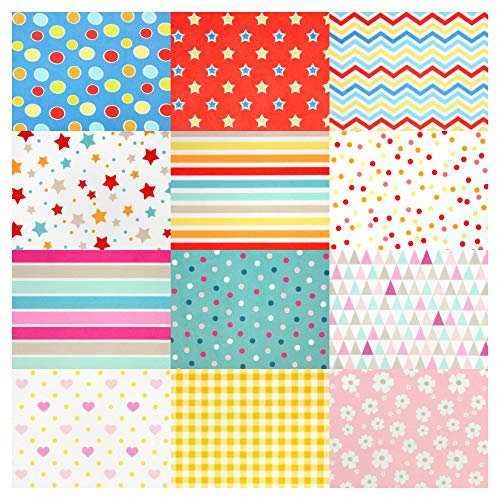 Plüschstoff “12in1” Musterprint – 1,5 mm SuperSoft SHORTY – Panel 100 x 150 cm, EN71-3 & EN 71-9 zertifiziert