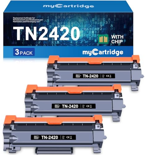 MYCARTRIDGE TN-2420 Toner Kompatibel für Brother TN2420 TN2410 für Brother MFC-L2710dw HL-L2350dw MFC-L2710dn DCP-L2530DW MFC-L2750dw HL-L2375dw DCP-L2510d HL-L2370dn
