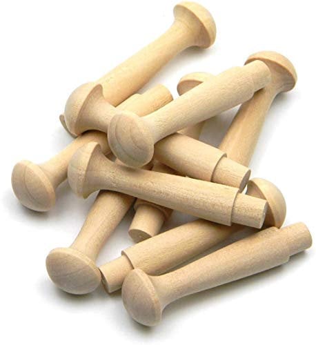 Birch Shaker Peg 2.5 inch - Pack of 10