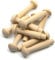 Birch Shaker Peg 2.5 inch - Pack of 10