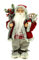 Kremers Schatzkiste Weihnachtsmann Dekofigur 30 cm Figur Weihnachten Geschenk rot Santa Claus