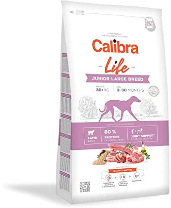 CALIBRA Dog Life Junior Large Breed Lamm, 12 kg