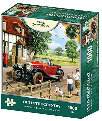 Kevin Walsh Nostalgia Out in the Country 1000 Piece Jigsaw Puzzle
