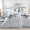 BaSaTex Microfaser Partner Bettwäsche mit Wendemotiv | 2X 155x220 Bettbezug + 2X 80x80 Kissenbezug | Mikrofaser Bettwäsche Set 4 teilig für Paare | Design: Till The Death Bright