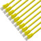 D.Square - 10x Cable Ethernet Internet LAN 0,5m, Cat.6 U/UTP Amarillo, Cable de Red LSOH, Conector Rj45, 1 GB/S, Ideal para Router/Móderms, Switch, Repetidor, Ordenador, Portátil, Red Locales.