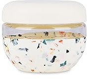 W&P WP-PSTS-TZCM Food Storage Seal Tight Terrazzo Cream 473ml, Silicone Glass