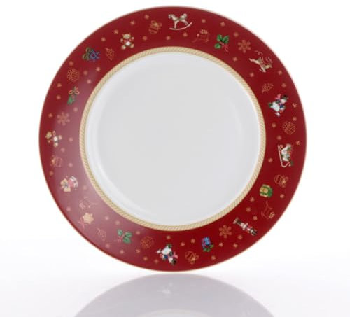 WEISSESTAL POSTO TAVOLA 3PZ (28-25-22CM) WINTER GIFT NATALE