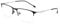 EYEphd Herren Pure Titanium Smart Zoom Anti-Blu ray HD Readers, 1.56 Asphärische Harzgläser Brillen,Schwarz,+2.0