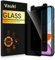 Vauki [2 Pièces Verre Trempé Anti Espion pour iPhone 11/iPhone XR, Film Protection Écran, facile à installer, Anti Rayures,Dureté 9H, Pas de Bulles, Haute définition, pour iphone 11/xr 6.1 Pouces