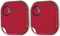 SHELLY Bluetooth Schalter u. Dimmer, Blu Button1, Plug&Play, rot, 2er Set