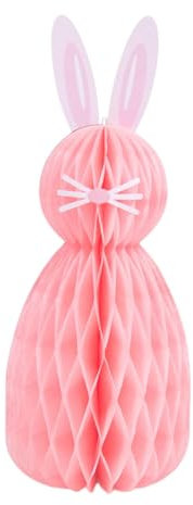 Ostereier-Wabendekorationen – Festliche Papier-Ei-Ornamente, Frühlingsparty-Dekoration | Osterhasen-Bienenstock-Kammbälle, 22,9 cm Waben-Eier aus Seidenpapier, 3er-Set, Pastellfarben, Tischdekor