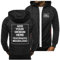 CLMETHE Full Zip Up Personalised Men Hoodie Custom Text Or Logo Jacket Coat Customized Sweatshirt Pullover Tops Workwear Sportswear Outerwear with Pockets,A Mens Hoodie-M