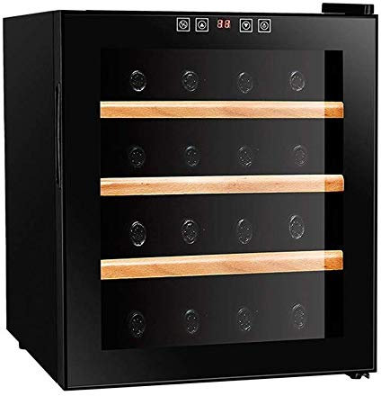 IUBGFTO Multifunctional Wine Stand-Alone Wine Cellar Refrigerator, Constant Temperature Storage LED Lighting, Wine Cooler/Chiller | Countertop