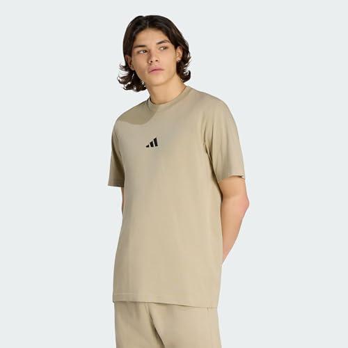 Adidas Herren Essentials SMALL Logo Single Jersey Tee