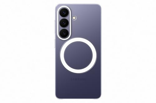 Samsung Clear Magnet Smartphone Case EF-CS942, Hülle für das Galaxy S26 Handy-Hülle mit Magnetring zur Anbringung von Zubehör, Schutz Case, stoßfest, dünn und griffig, Transparent