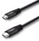 Fasgear USB C to Micro USB Cable [2M] Nylon Braided Type C to Micro USB Cord Compatible with Galaxy S7/S7, HTC One/10 and More (6ft, Black)