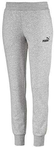 PUMA Damen Hose, Light Gray Heather, L