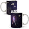 LolaPix Tazza personalizzata con nome/testo. Regali personalizzati per tifosi. Vari disegni e colori interni. STAR WARS