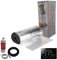 Nassboards Premium Pro Elite - Electric Underfloor Pro Elite Foil Heating kit 150w - 24m² - Black Smart WiFi Thermostat