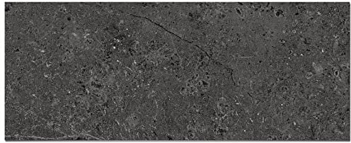 Panorama Frente de Cocina Adhesivo Piedra Gris 40x100 cm - Vinilo Protector de Pared para Salpicaduras – Revestimiento Autoadhesivo 2 mm – Cenefa Decorativa Resistente al Calor y Agua