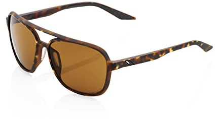 100% GAFAS KASIA - Soft Tact Havana - Bronze PEAKPOLAR Linsen
