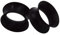 Bishilin Tunnel Piercing 22MM, Ohrringe Plugs Tunnel Damen Herren Silikon Schwarz, Ohrringe Piercing Ohr Expander Set