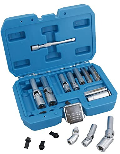 AB Tools Dünnwandige PSG-Drucksensor-Glühkerzenentferner-Steckdosen mit Schlitz