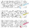 Towviy 3 Rolle Zeichnungsrolle für Kinder, 30cm * 3m Schneidbare Malpapier Rolle 3 Stile Zeichenrolle Kinder DIY Malerei Malrolle Coloring Paper Roll für DIY Graffit KinderGeschenk(Tier Dinosaurier)