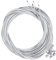 KIMISS 20PCS Metal 2.5M, Thick Electric Bicycle Rear Cable Extra Long Brake Length 1.6mm Bike Shifter Cables Brake Line Cycling Accessory