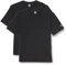Champion Herren Legacy Icons-S/S 2p Crewneck T-Shirt, Schwarz, Medium (2er Pack)