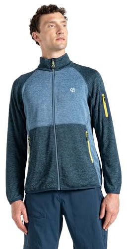 Dare 2b Herren The Active Mountain Series Fleece mit durchgehendem Reißverschluss, blau, 3XL
