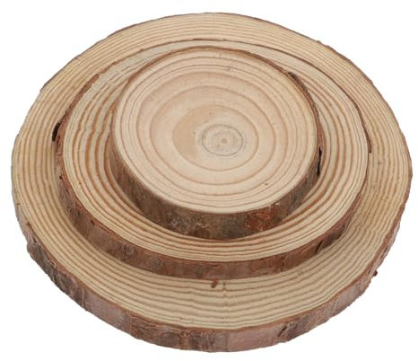 Amosfun 6 STK Duftkerze Holzkissen Untersetzer für absorbierende Getränke Kaffee Tassenuntersetzer fürs Auto zum einzug für den einzug Trinkmatte Heim-Cup-Matte hölzern