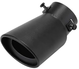 BLNETU Auto-Endschalldämpfer Für Toyota Für Yaris 2004-2021 Edelstahl-Auto-Heckauspuff-Endschalldämpfer-Spitze Auto-Auspuffrohr-Zubehör (Matte Black)