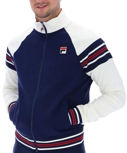 FILA Ferarra Herren-Trainingsjacke, Marineblau