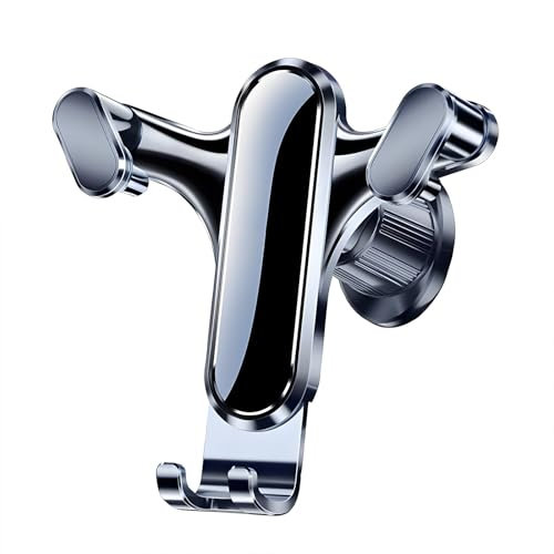 ZBYFCLK Car Phone Holder for Tesla Model 3 2020-2023, Air Vent Car Phone Mount Cradle 360° Rotation Stable Hook Clip for iPhone Galaxy