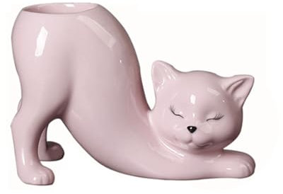 LANDENGWANG Pots de fleurs en céramique blanche avec trou de drainage ventilé pour la maison, le bureau, le jardin - 15,2 x 10,2 cm