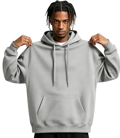 TOFOTL Felpa Uomo Cappuccio Casual Pile Autunnale Invernale Manica Lunga Vestiti Uomo Running Elegante Sportivo