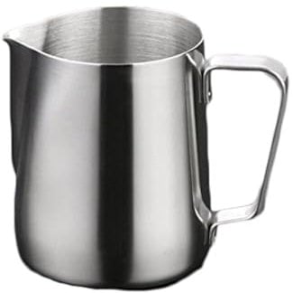 GOLDBEARUK Milk Jug Stainless Steel Coffee Latte Milk Frothing Pitcher Large Size - 1.5L Milk Foaming Jug