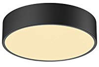 SLV MEDO 30 CW, CORONA, LED Indoor Wand- und Deckenaufbauleuchte, DALI, schwarz, 3000/4000K