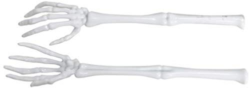 Chaks 10525-00, Salatbesteck, Skelettarm, 32 cm, schwarz, 2 Stück