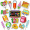 17 Stück Tortendeko Einschulung, ABC 123 Schultüte Cupcake Topper, Schulanfang Tortendeko Schulkind 2025 Füllung Schultüte, Kuchendeko Schulanfang Mädchen Junge 1. Schultag Schulanfang Party Deko