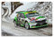 Auto-Poster Skoda Fabia R5 Motorsport Performance Racing Poster Dekorative Malerei Leinwand Wandposter und Kunstbild Druck Moderne Familie Schlafzimmer Dekor Poster 60 x 90 cm