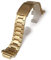 MOD Kit Schnellverschluss-Armband Metall Uhrenarmband modifiziertes Armband 316 Edelstahlband kompatibel mit Casio für G-shock Herren GM2100 GM2100B-3A (GM-2100, Gold)